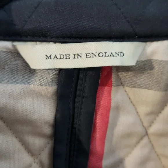 BURBERRY quilted tailored men's jacket